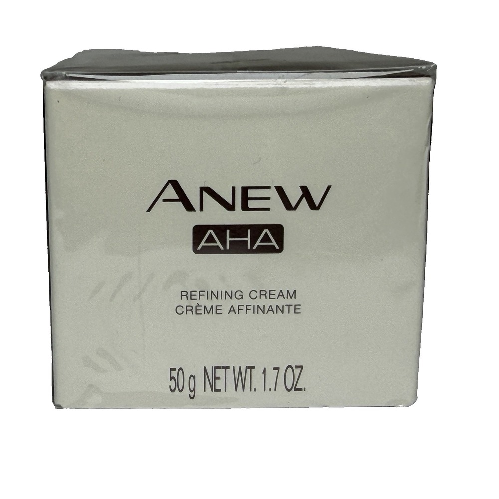 Avon Anew AHA Alpha Hydroxy Acid Refining Cream 1.7 fl oz Full Size NEW SEALED